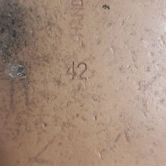 Ancient Greek Sandals Apteros Metallic Bronze Flat Sandals Women's Size 42 - Picture 9 of 10